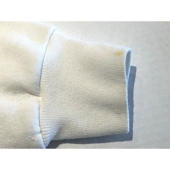 Rare Vintage Large NYC CARNEGIE HALL White Embossed Sweatshirt Classical Music - Picture 6 of 7